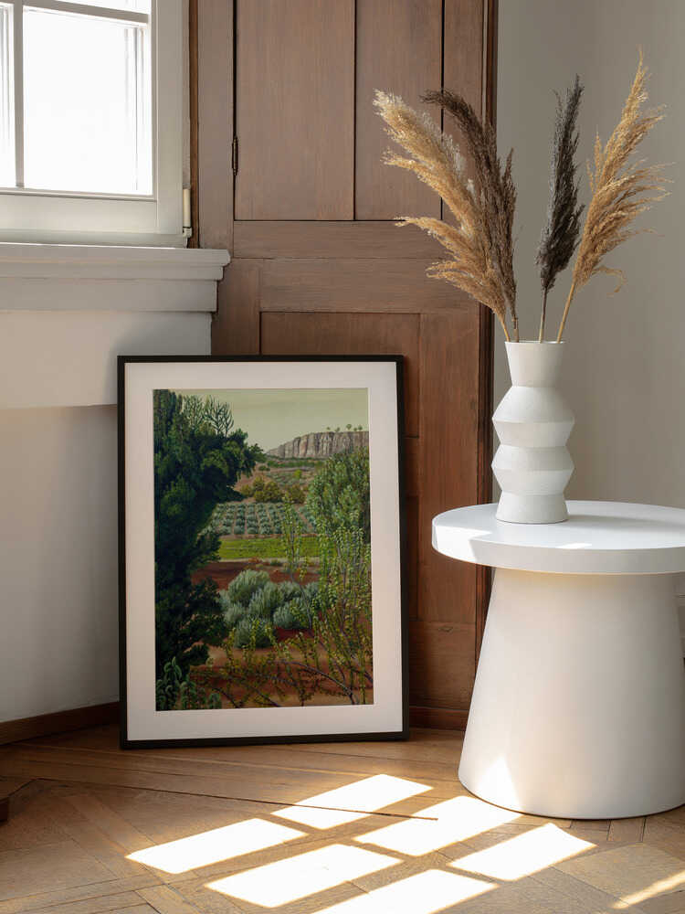 Olivenbäume im Hochgebirge | Poster