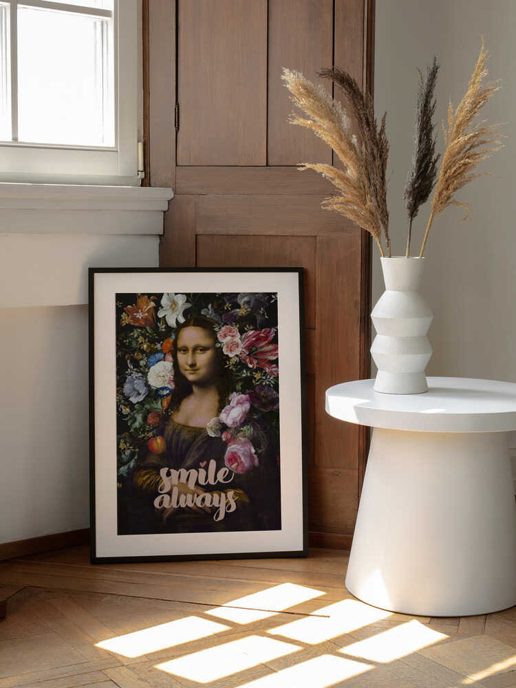 Smile Always, Mona Lisa | Poster