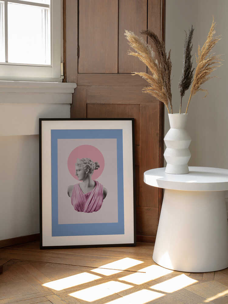 Artemispowderbluepink Ratioiso | Poster