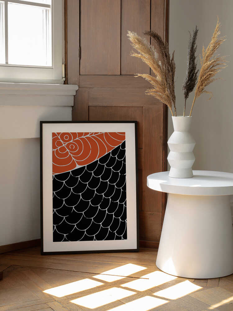 Sashimi Rot und Schwarz | Poster