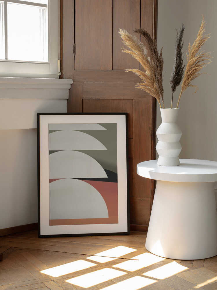 Géométrique large | Affiche