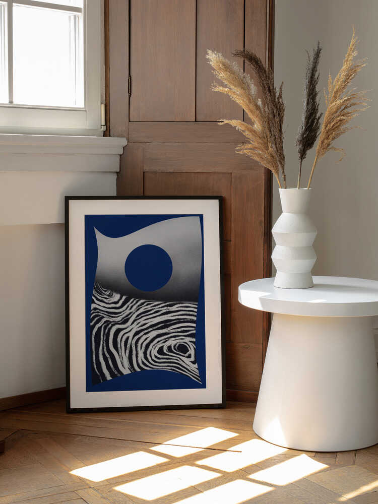 Zebra-Mondwelle | Poster