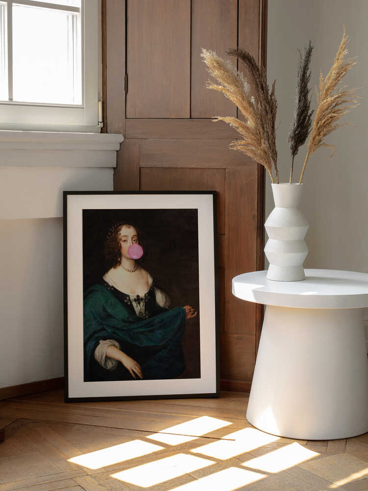 Renaissance Bubble Gum / Altered Art | Poster
