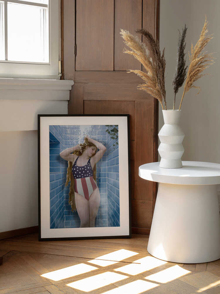 Schönheit unter der Dusche | Poster