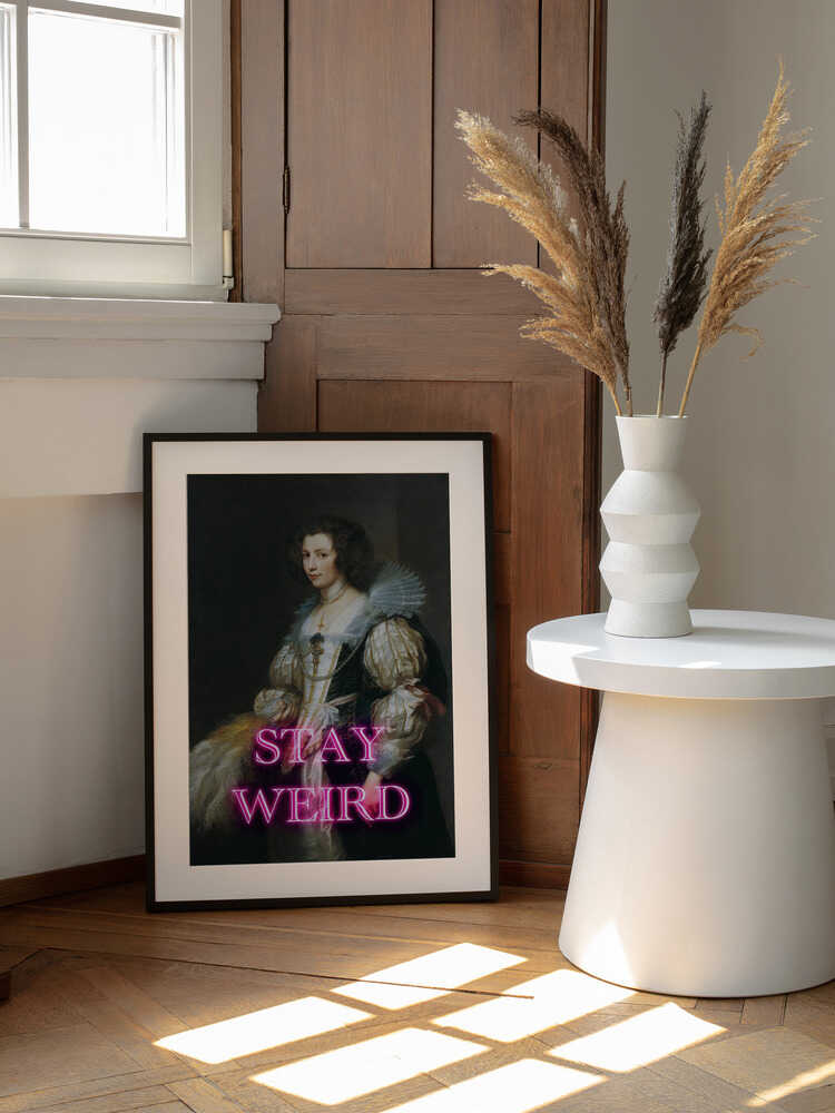 Stayweird Ratioiso | Poster