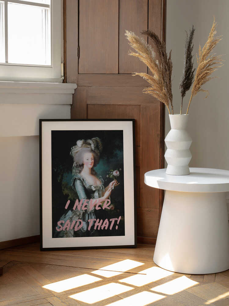 Ich habe nie gesagt, dass das Verhältnis 2x3 ist | Poster