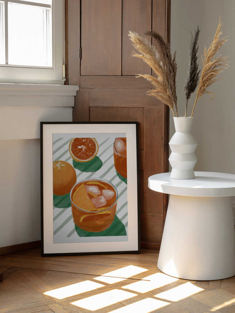 Pandc Cocktailandstripes Kopie 2 | Poster