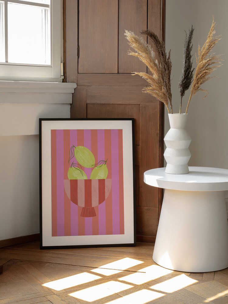 Bol de citrons | Affiche