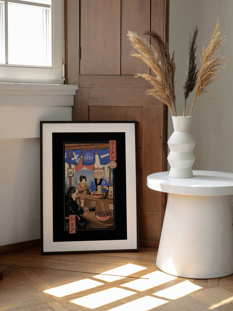 Ramen Meowster | Affiche