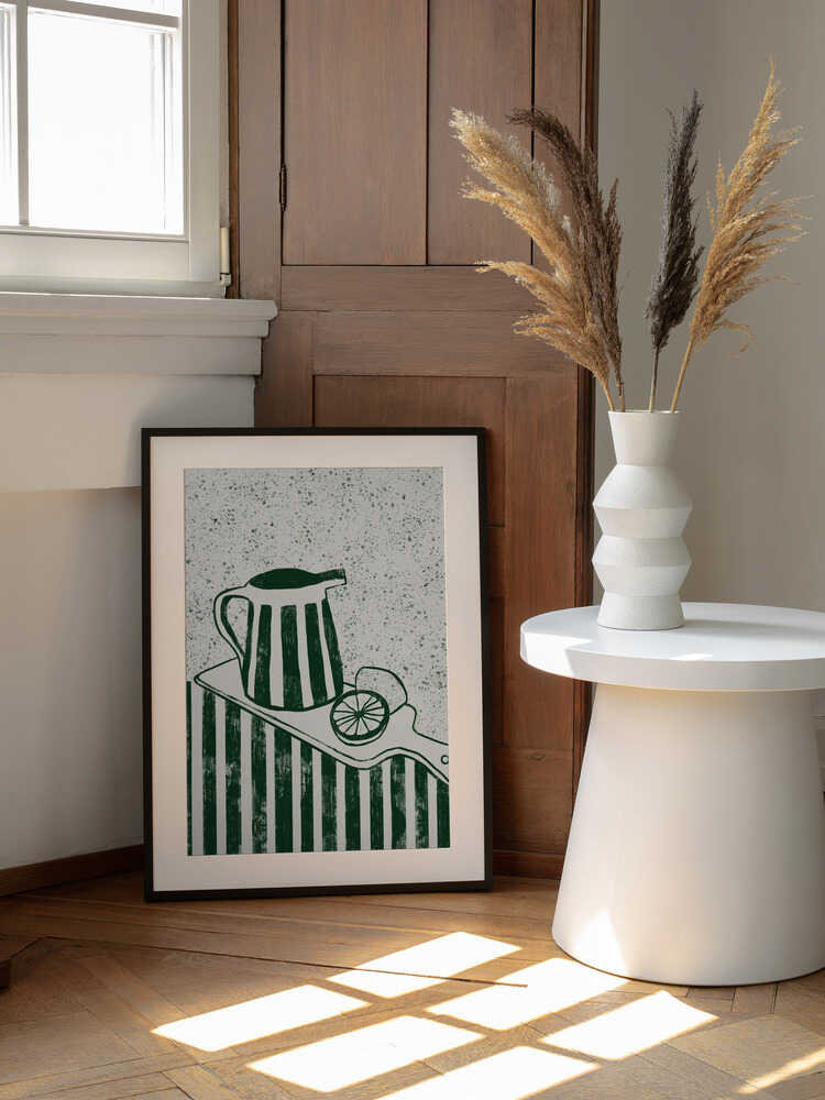 GRÜN SERVIERT | Poster