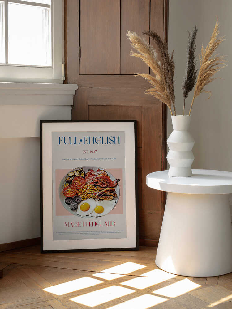 Traditional Full English Breakfast | Poster