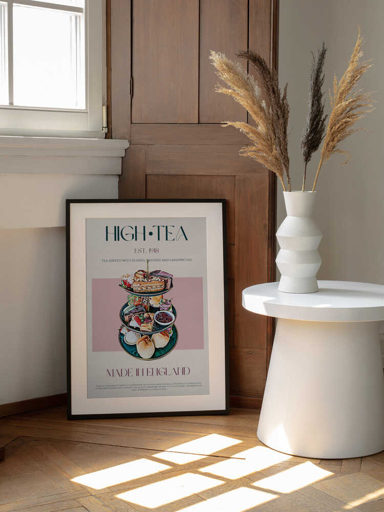 Eleganter High Tea | Poster