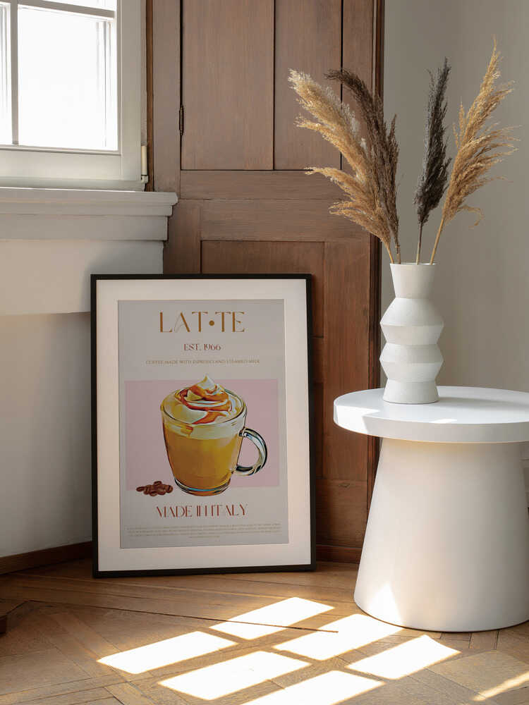 Creamy Latte Delight | Poster