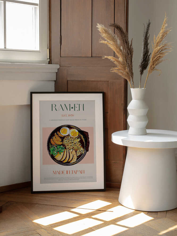 Japanische Ramen-Schüssel genießen | Poster