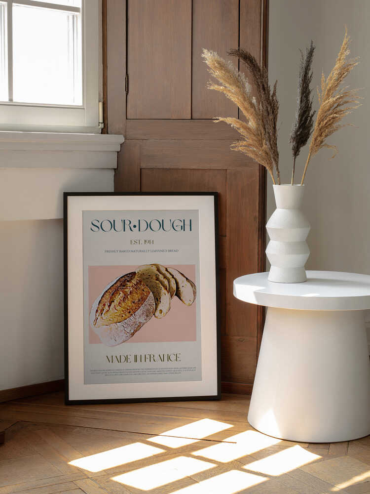 Französisches Brot-Dessert | Poster