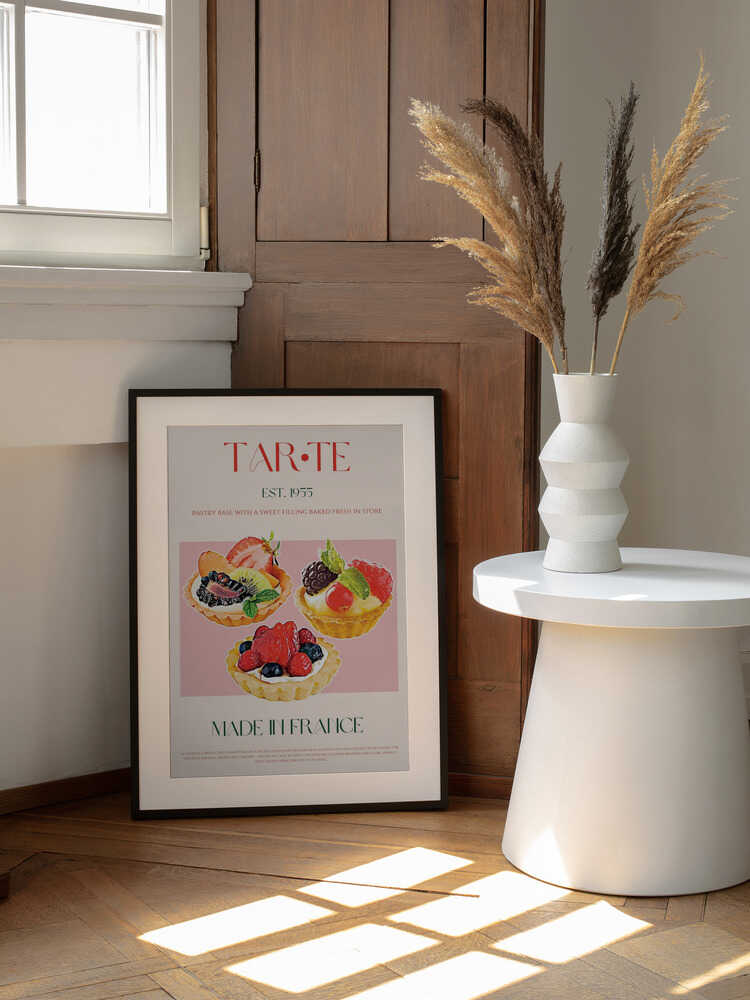 Französische Tarte-Symphonie | Poster