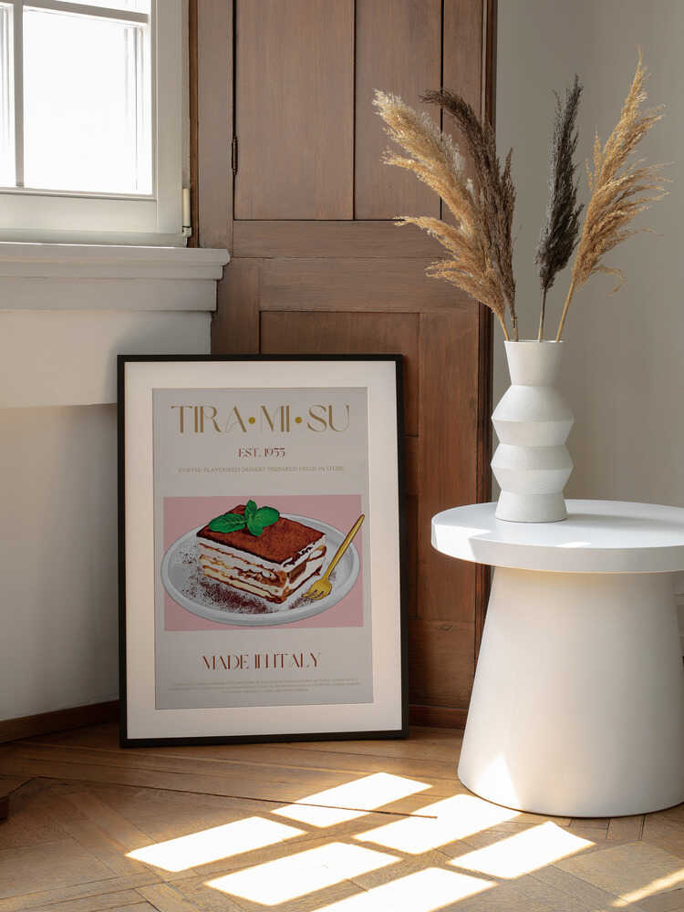 Classic Italian Tiramisu Print | Poster