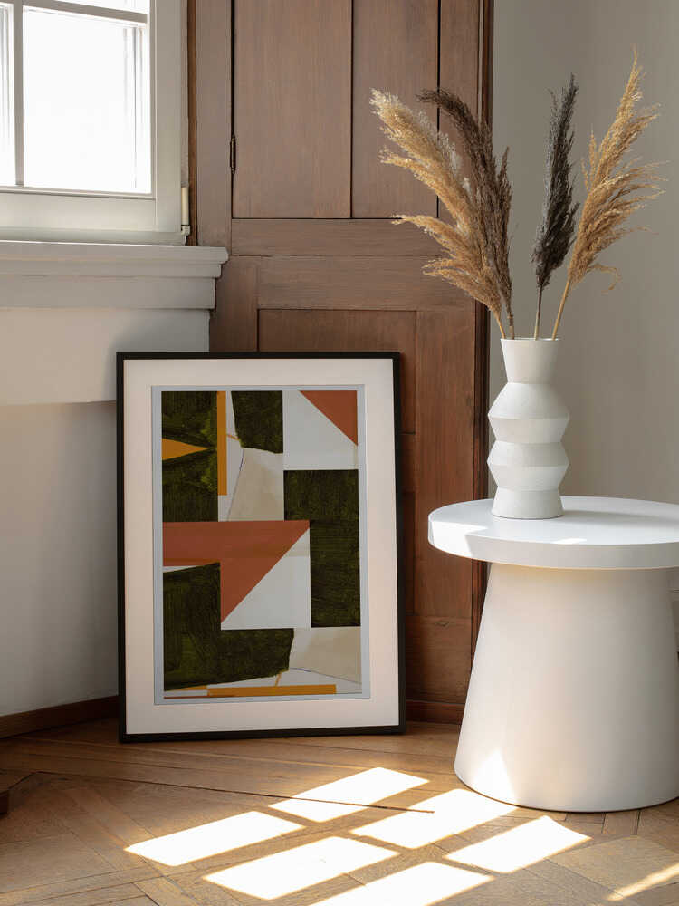 Géométrie de la Terre Ferme | Affiche