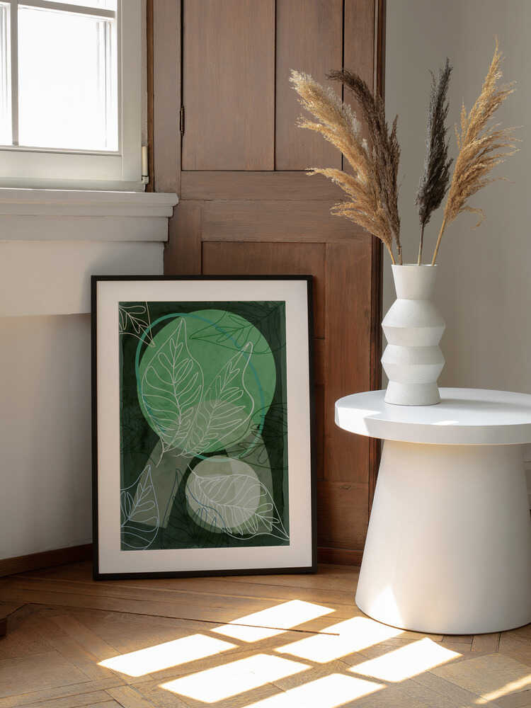 Mondlichtblätter | Poster