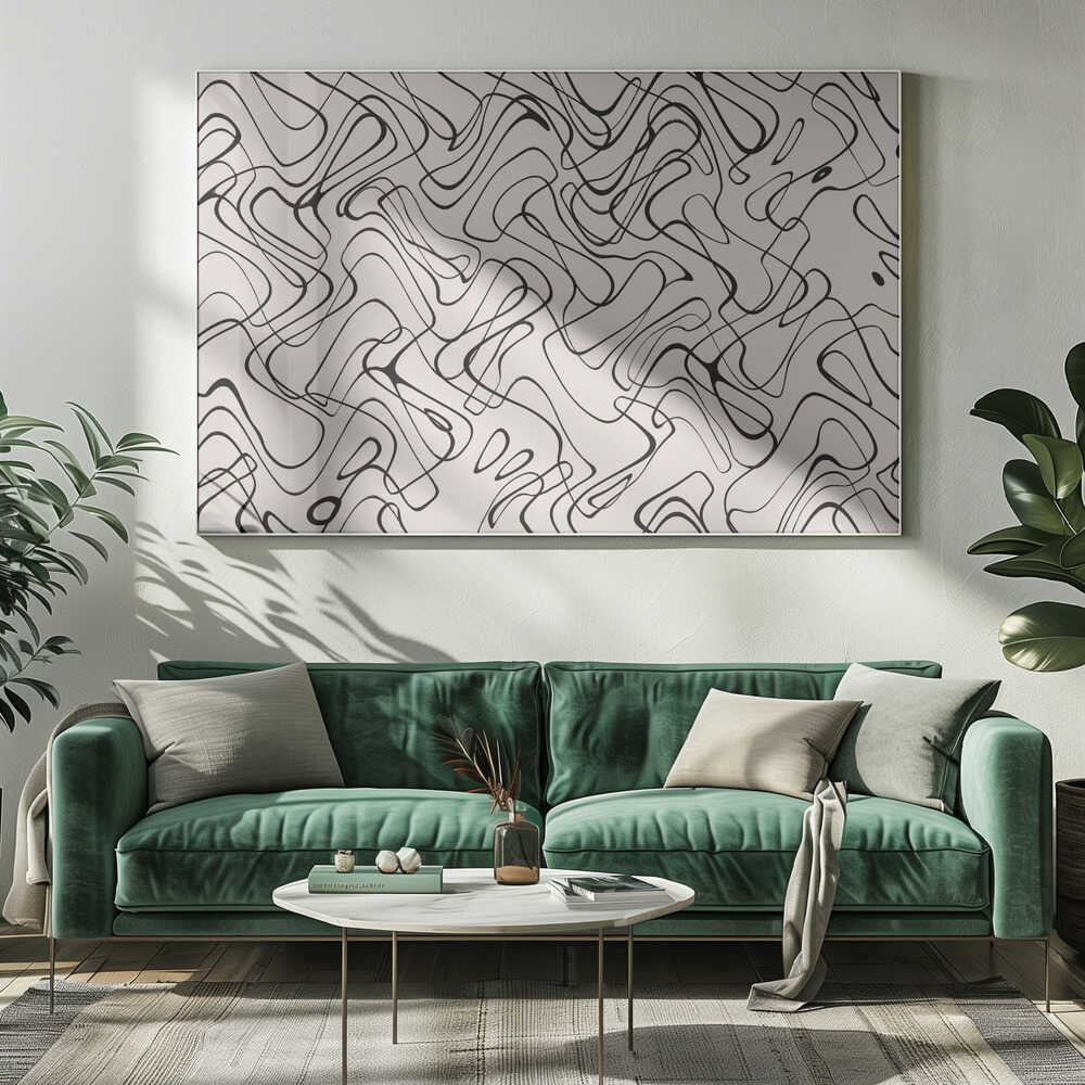 Fluid Lines Dance | Canvas