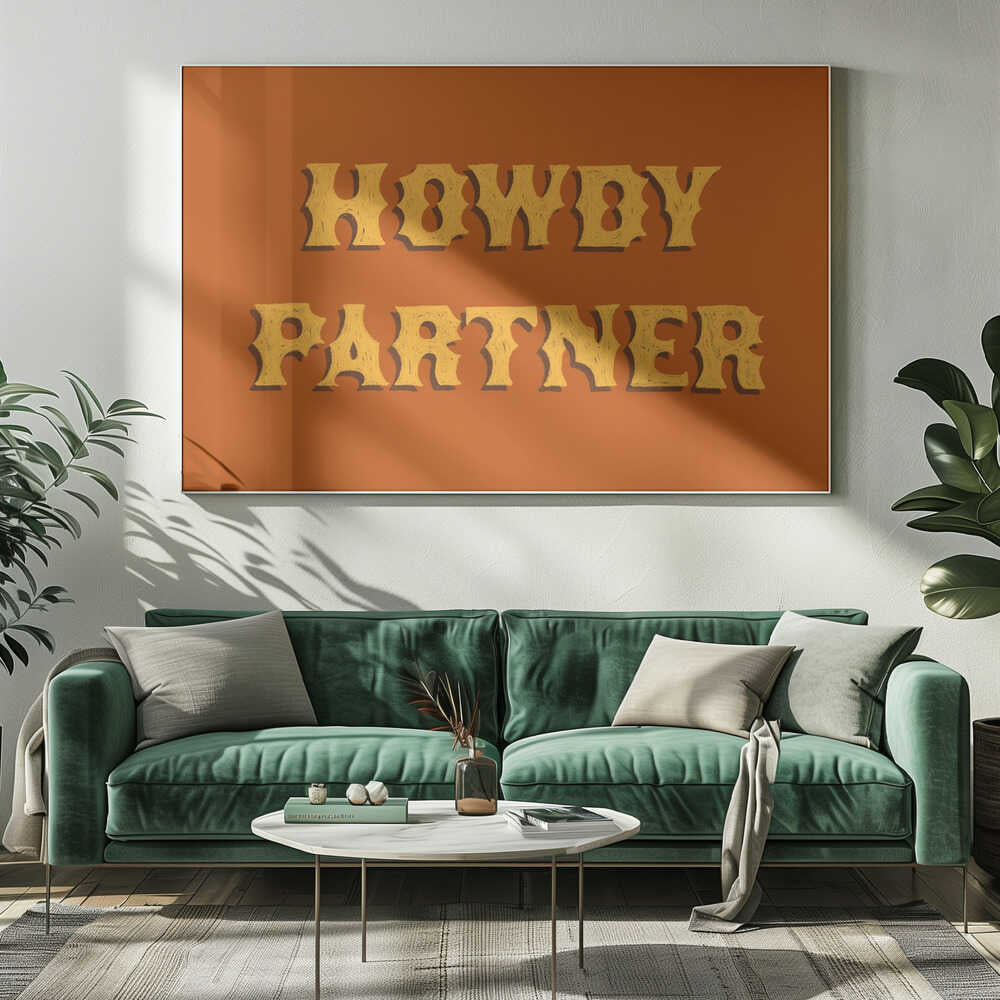 Howdy Partner | Canvas