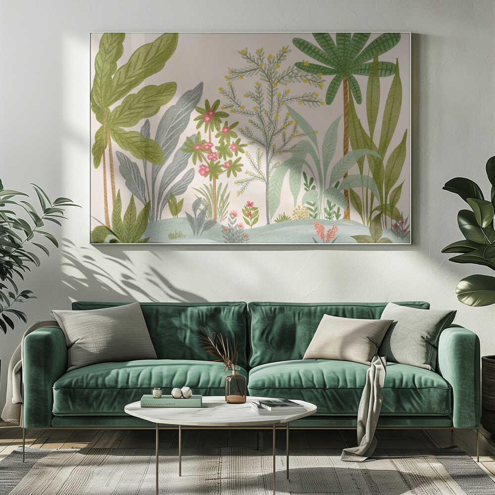Tropischer Dschungel | Leinwand