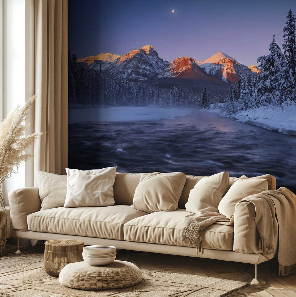 Winter Canadian Rockies | Wallpaper