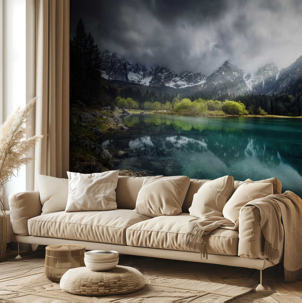 Türkisblau. | Hintergrundbild