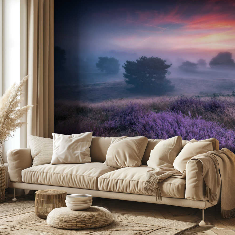 „Die Farben der Heide“ | Hintergrundbild