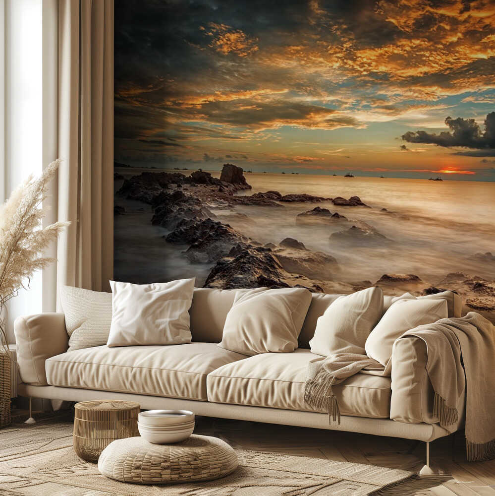 Wütender Strand | Hintergrundbild