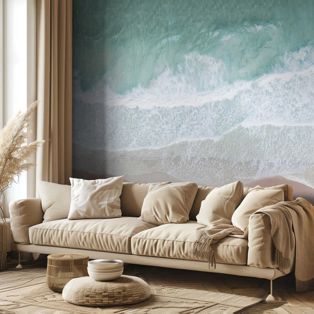 Luftbild des Ozeans | Hintergrundbild