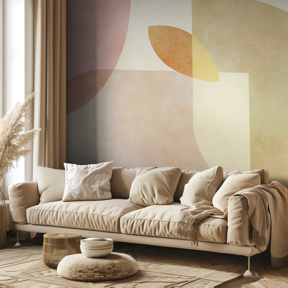 Aqua Shapes1 Kopie | Tapete