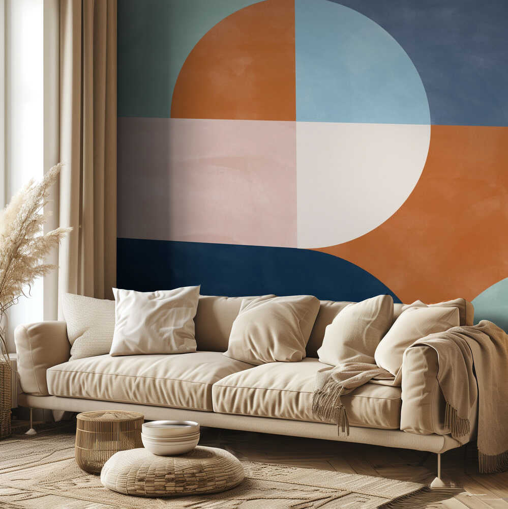 Ästhetische geometrische Formen | Tapeten