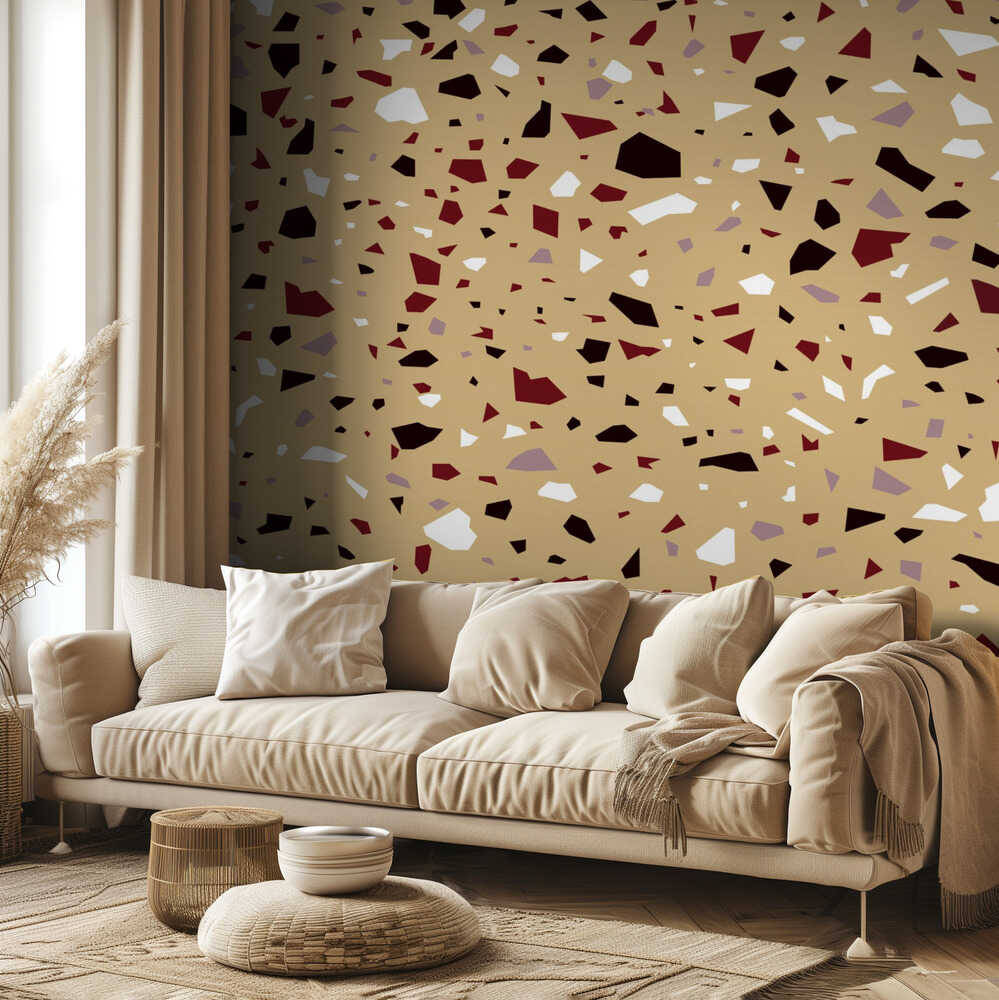 Speckles_Mustard | Wallpaper