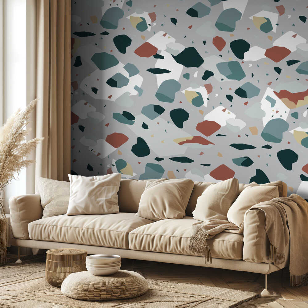 Terrazzo_Grau | Tapete