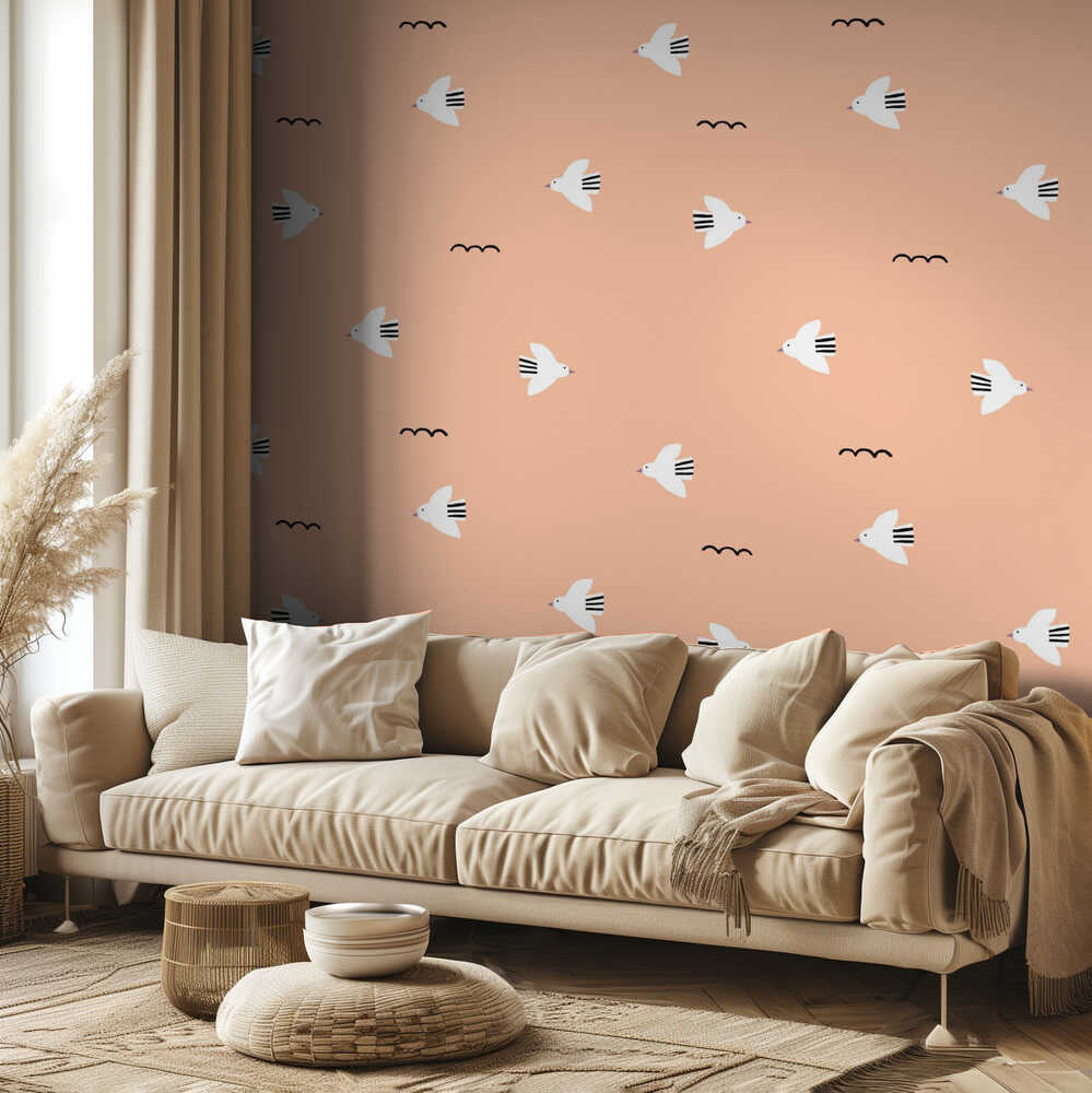 Birds (pattern design) | Wallpaper