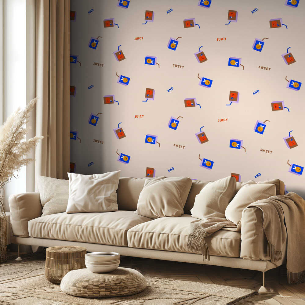 Süß und saftig (Musterdesign) | Tapete