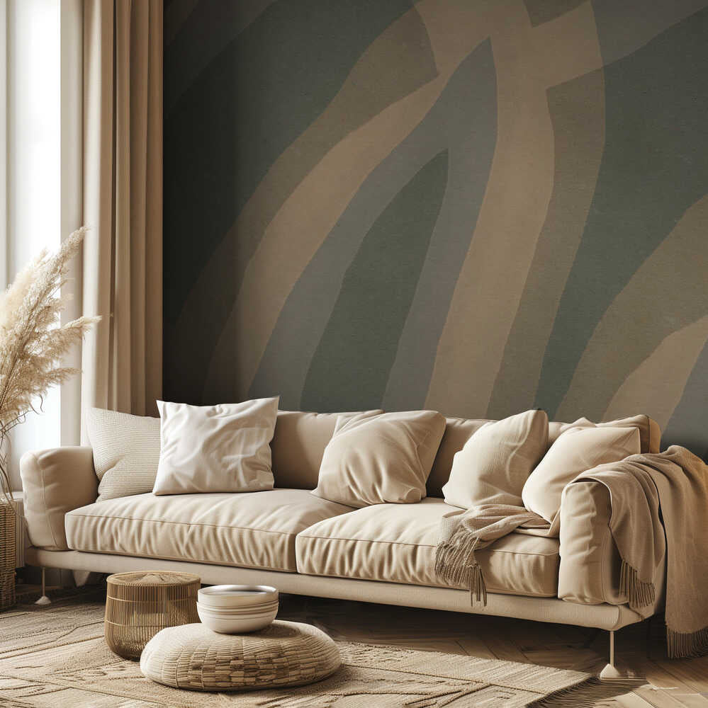 Neutral Abstract Watercolor 0002 | Wallpaper