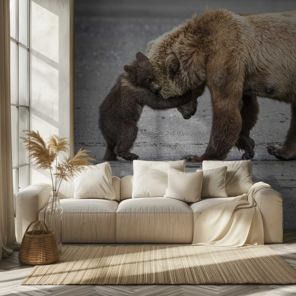 Eine kleine Bärenumarmung | Hintergrundbild