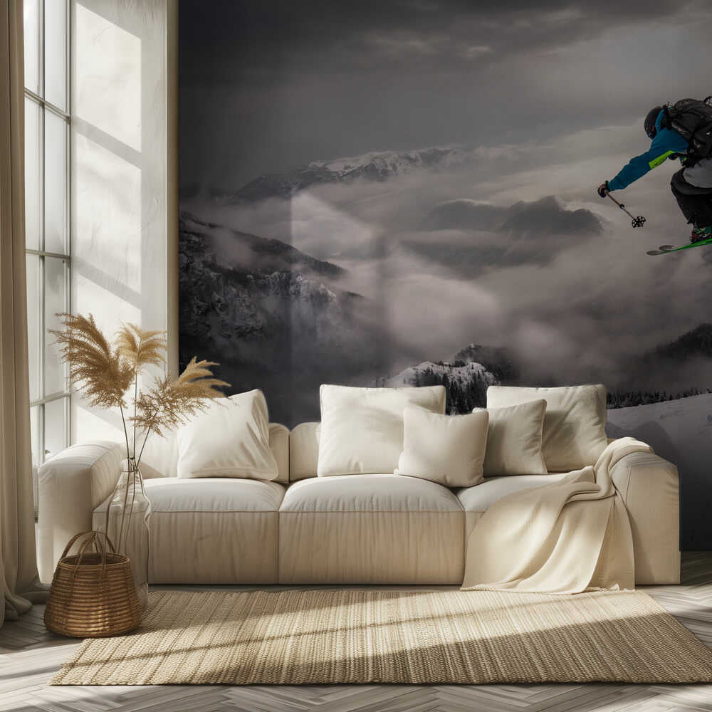 Ski hors-piste | Fond d'écran