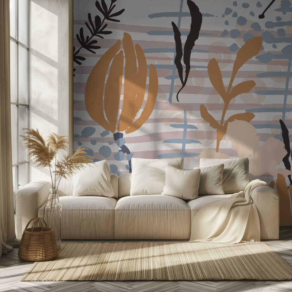 Skandinavische Blume | Hintergrundbild