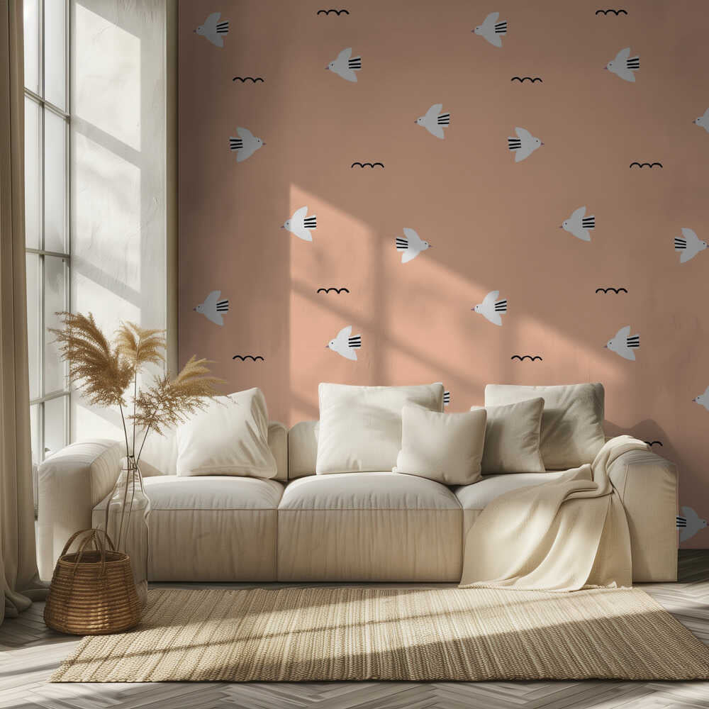 Birds (pattern design) | Wallpaper