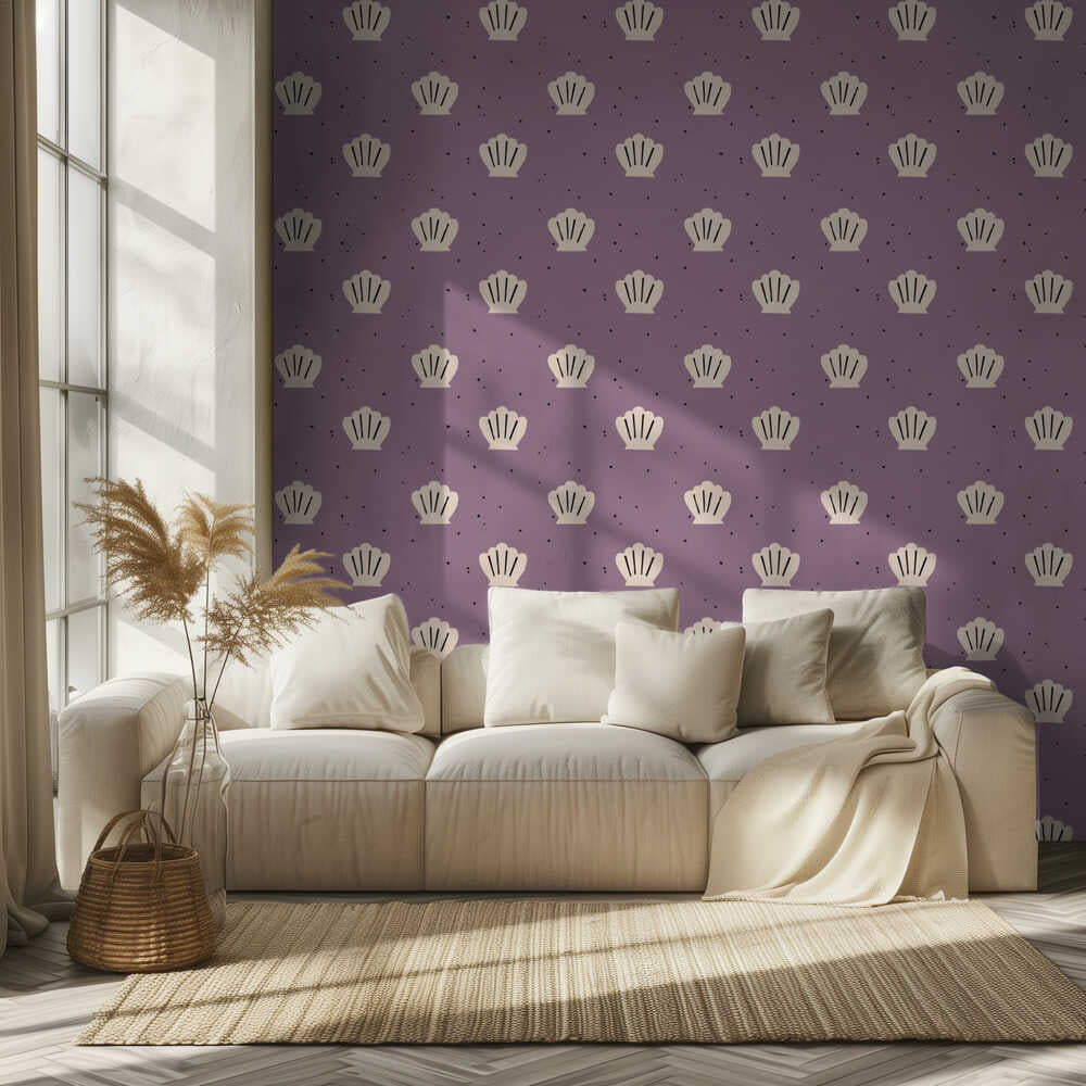 Muscheln (Musterdesign) | Tapete