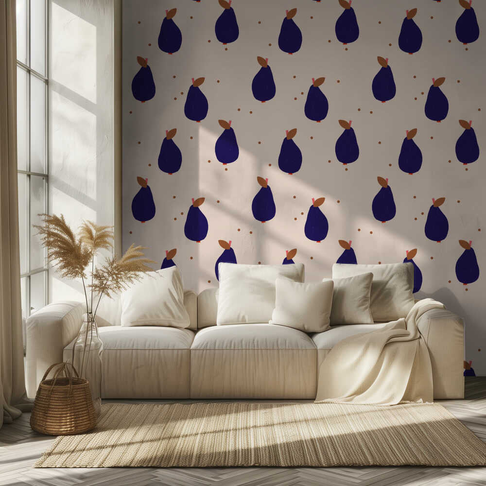 Papier peint Happy Pears (motif) |