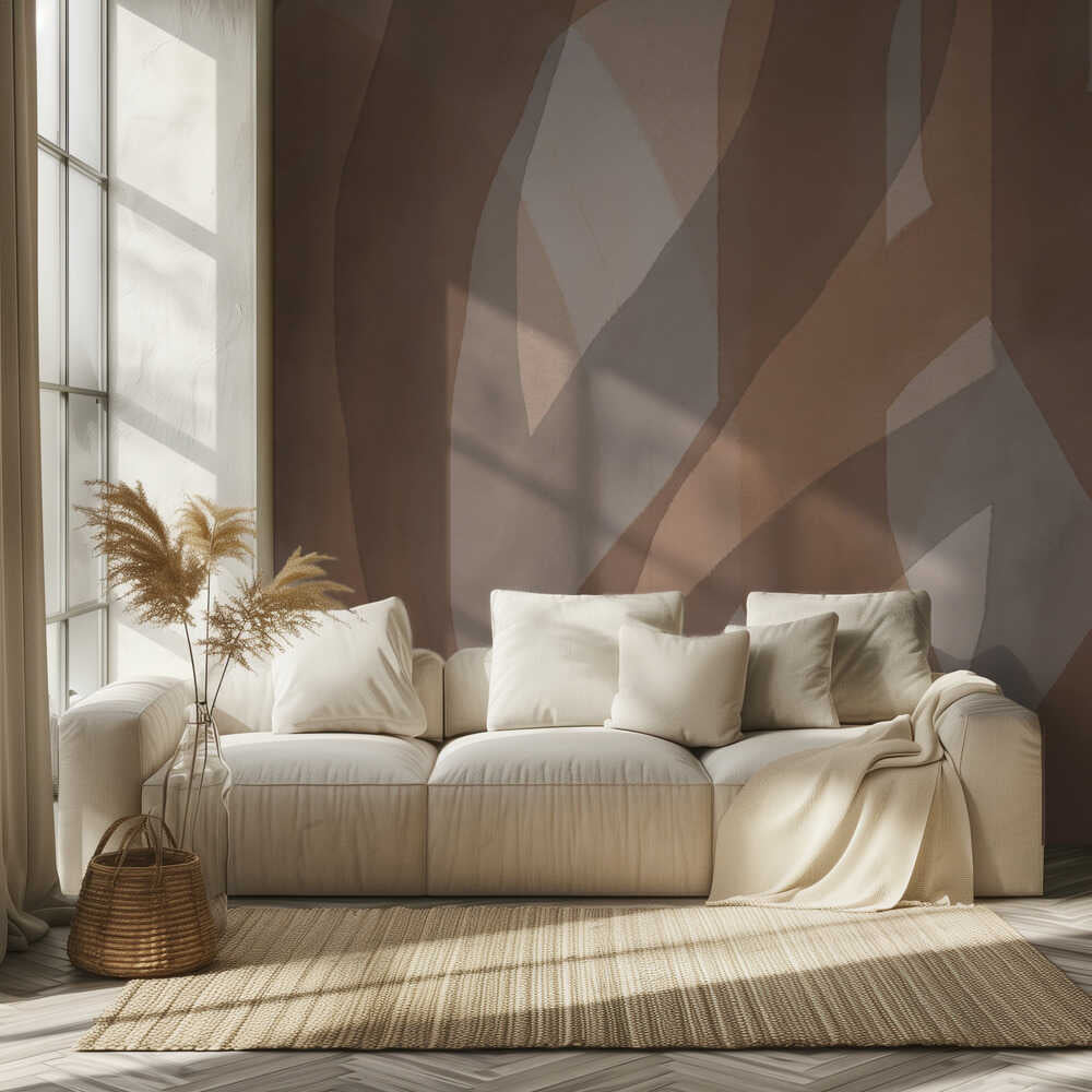 Neutral Abstract Watercolor In Nude and Pastel 5 | Wallpaper