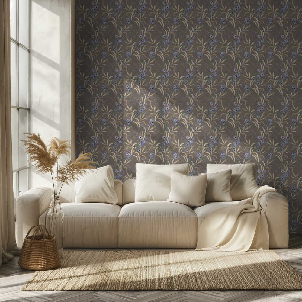 Fleurs sauvages à l'aquarelle | Fond d'écran