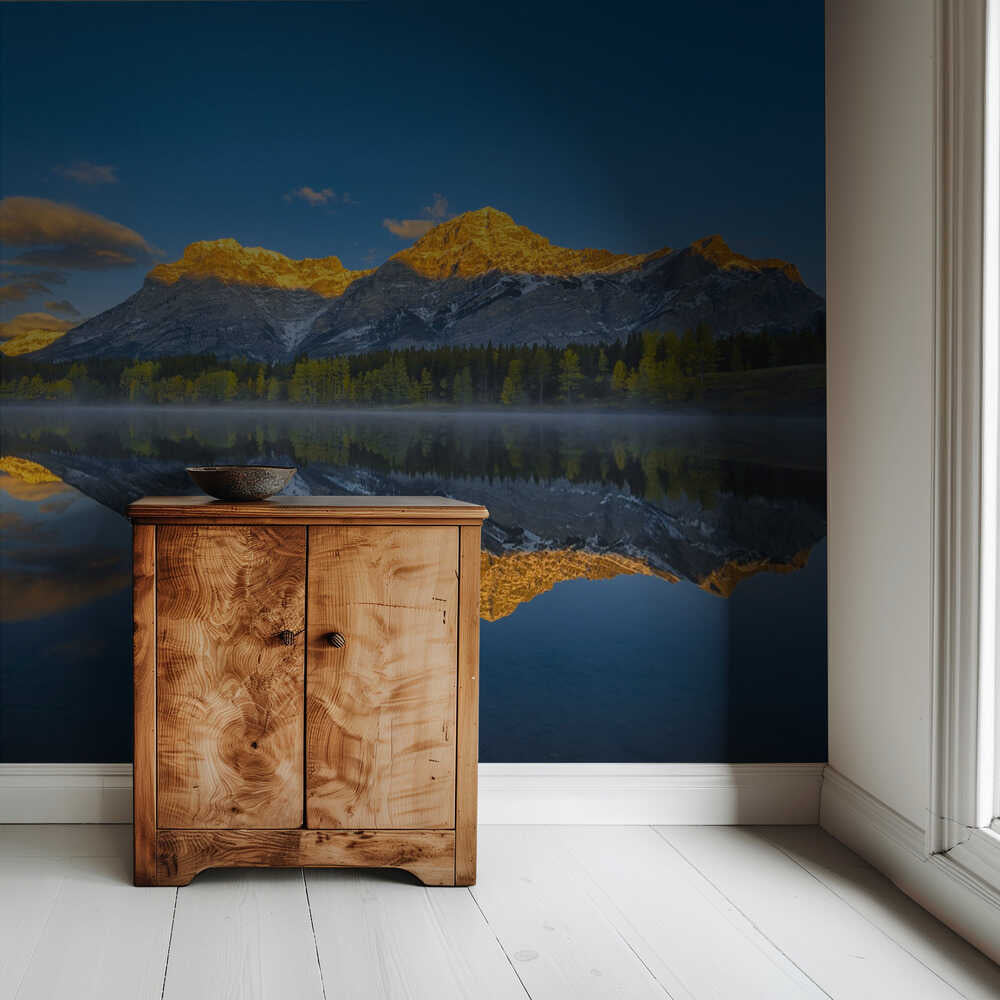 Ein perfekter Morgen in den kanadischen Rocky Mountains | Hintergrundbild