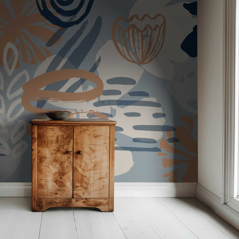 Scandia Herb_Blue | Fond d'écran