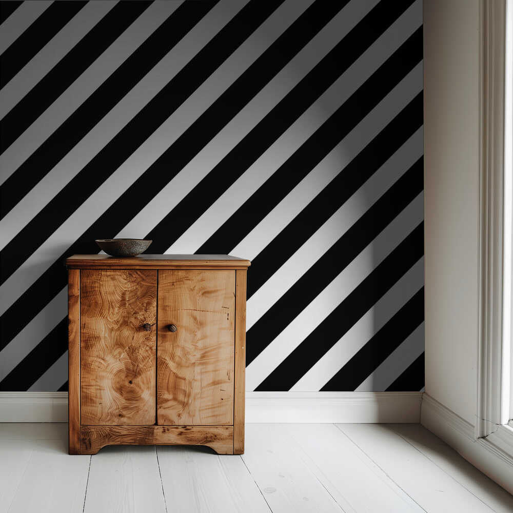 Black and White Stripes | Wallpaper