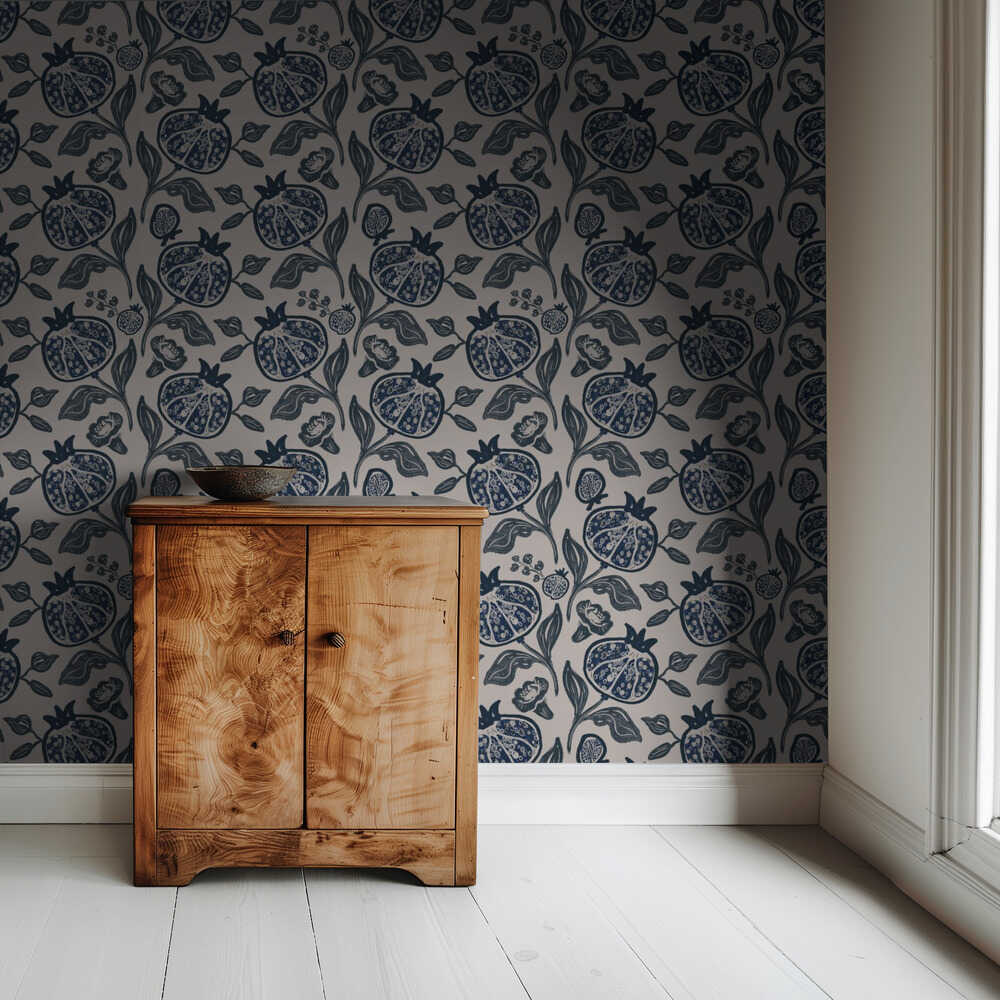 Granatapfelmuster | Tapete